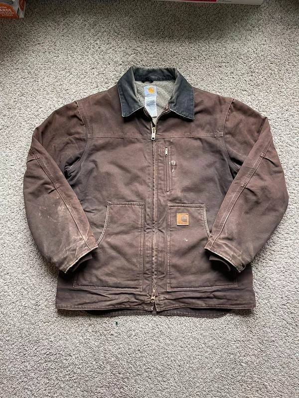 Carhartt Heavy Duty Sherpa Lined Work Jacket