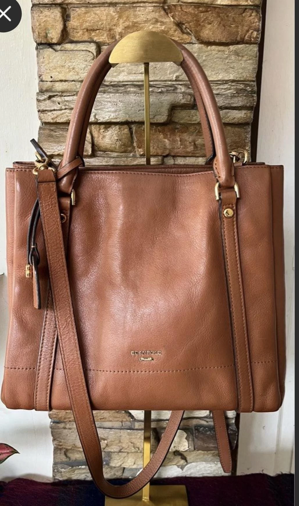 Preloved Beanpole Two-way Leather Bag