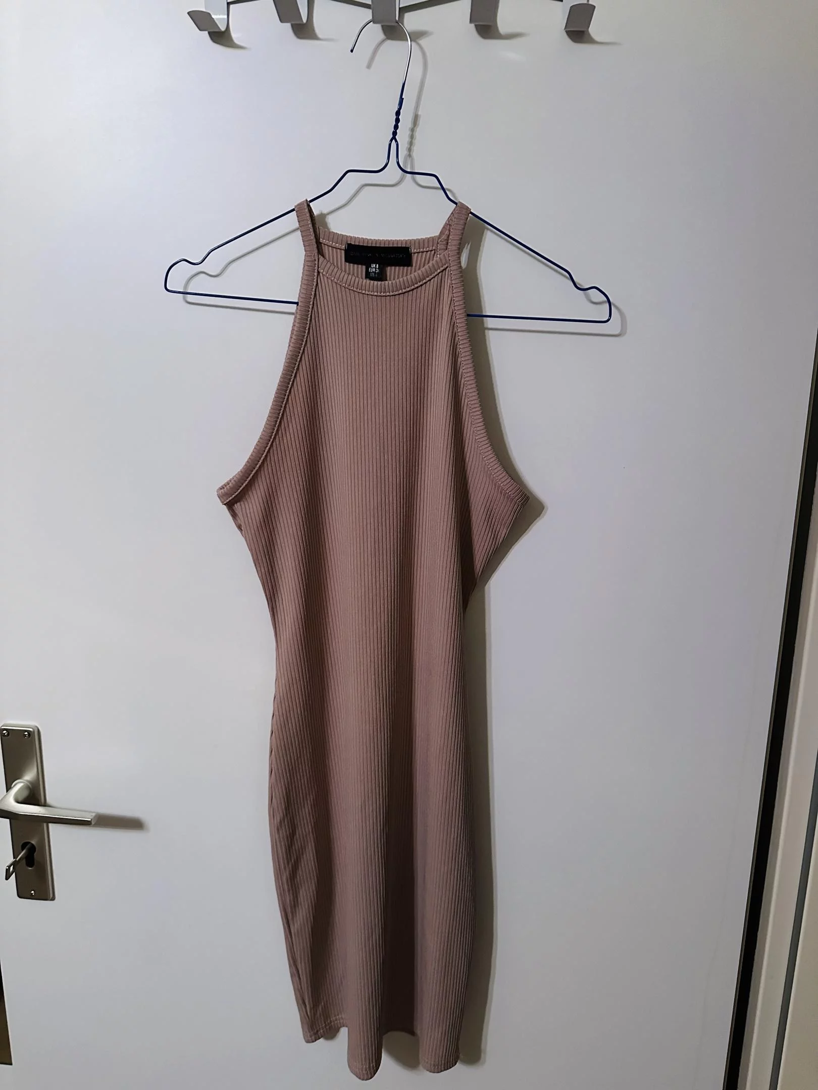 Nude colored Missguided dress