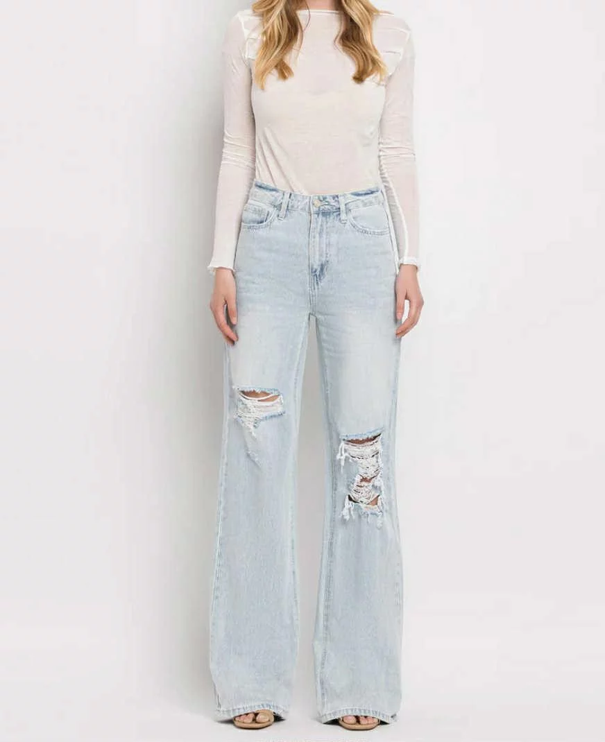 VERVET AVENIDA SUPER HIGH RISE 90's VINTAGE FLARE JEANS✨ SUPER GANDA NG STYLEEE