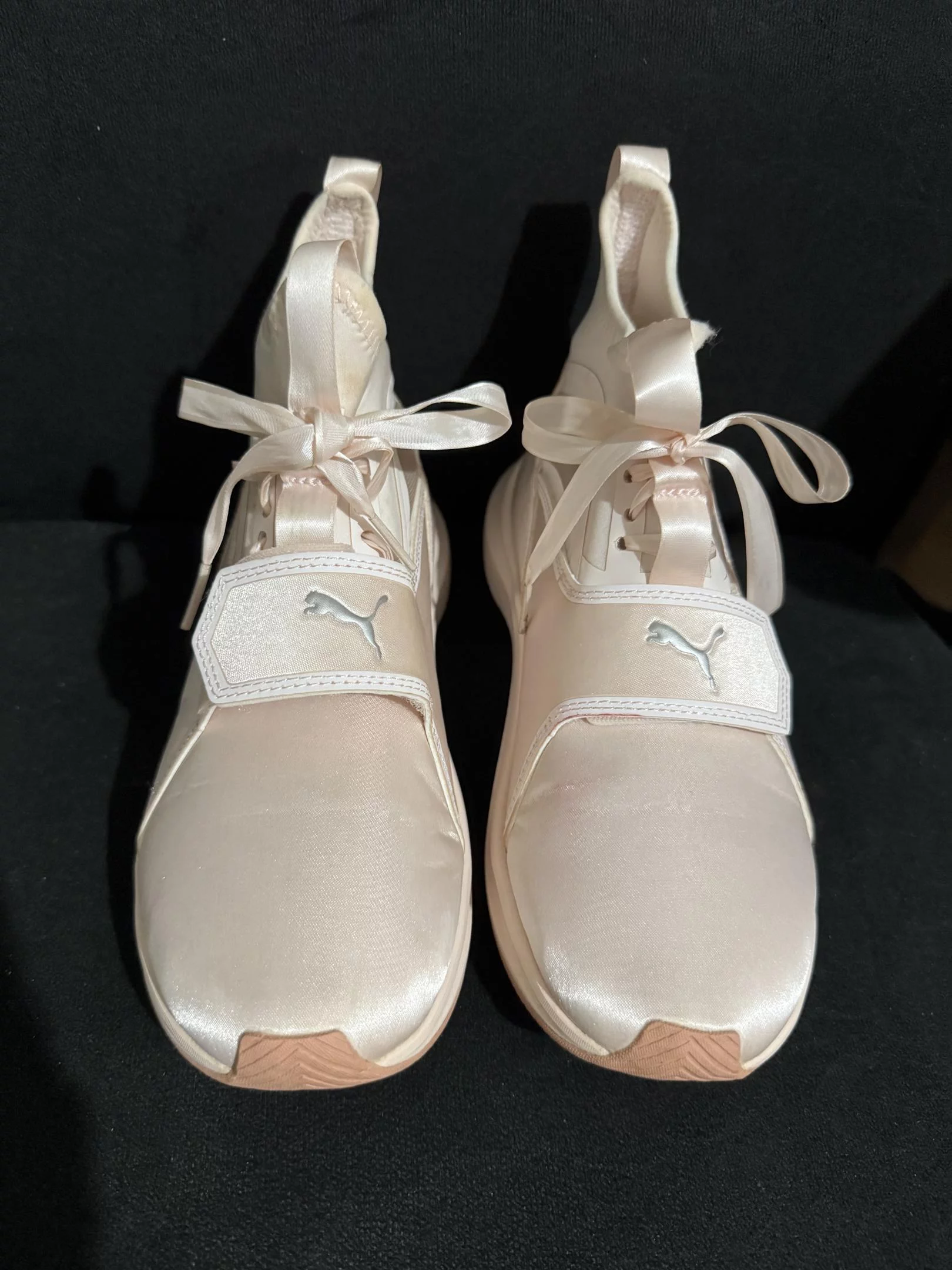 Pearl Blush Pink Hi Cut Sneakers