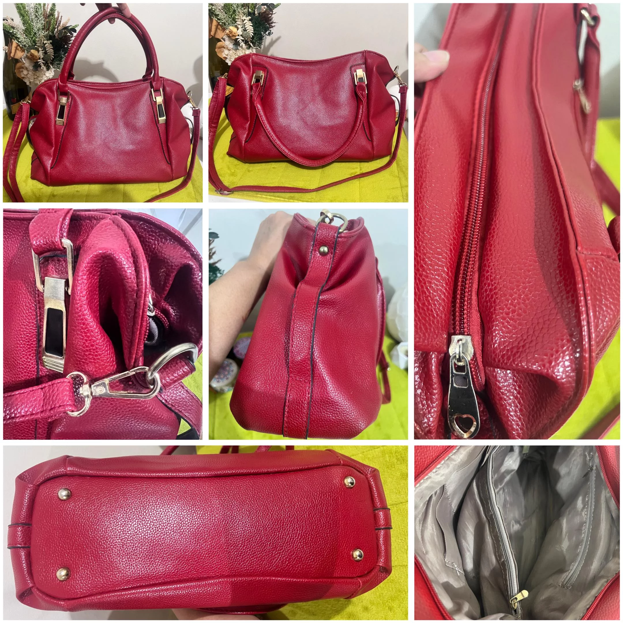 Red Shoulder Bag